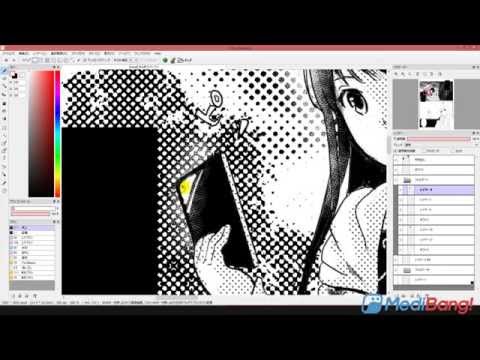 【イラスト・マンガ制作ソフト】　「メディバンペイント」　制作イメージ動画 （Sample Creation Movie）