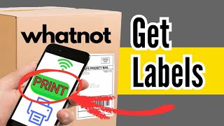 🚀 Easy Way to Print Whatnot Shipping Labels! 📦 Step-by-Step (2025 Guide)