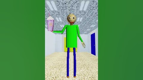 Baldi Tries The Grimace Shake #shorts #baldi