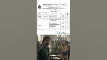 B. ed Exam 4th sem 2025 seekiram vandhuduchu😭 padikave illaye.. #tnteu #exam #timetable #teacher