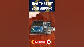 How To Reset Your Arduino Board, Short