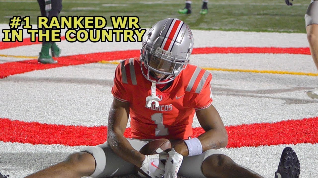 5 STAR WR Micah Hudson Junior Highlights 4 Games