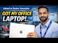Finally Got My Office Laptop! 💻 | Coforge Joining Vlog 