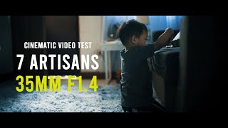 7 Artisans 35Mm F1.4 Cinematic Handheld Video Test