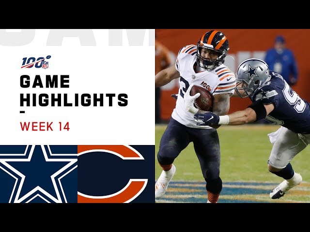 Cowboys vs. Bears Week 14 Highlights