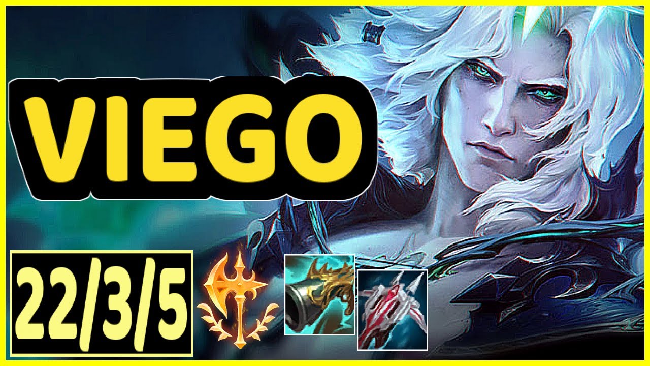 VIEGO VS ZED - 22/3/5 KDA JUNGLE GAMEPLAY CHALLENGER I