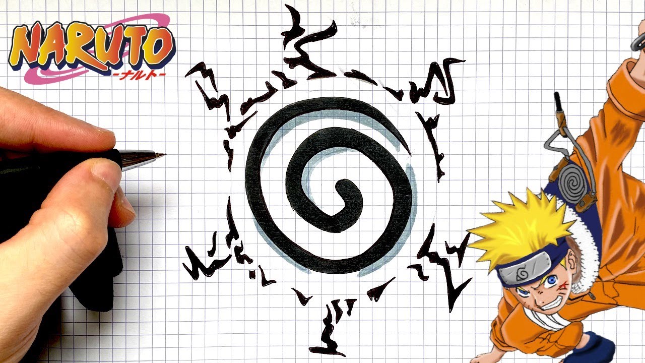 Tuto Dessin Naruto Sceau Pixel Art Facile Youtube
