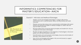 Are Clinical Competencies in Informatics Needed and Available for the RN, APRN, and Nursing leaders?