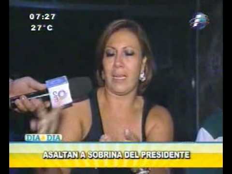 Sobrina de Lugo fue asaltada al salir del partido de Cerro Porteo.flv