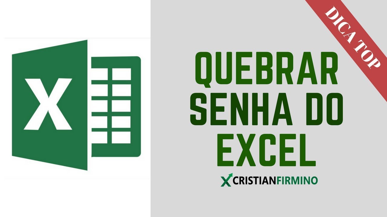 Quebrar Senha Excel - YouTube