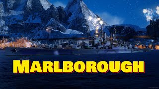 Meet The Marlborough! Tier 8 British Battleship (World of Warships Legends)