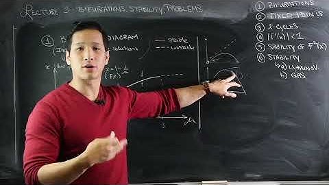 MA30060 Lecture 3 (20-21): bifurcations, stability, problems