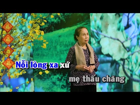 Mùa Xuân Không Có Mẹ || Karaoke - Beat Chuẩn || Nguyễn Thành Viên