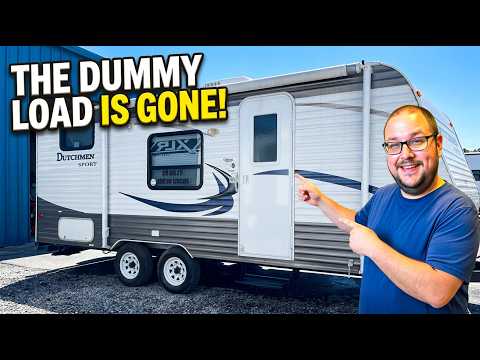GOODBYE “DUMMY LOAD” — Meet My New Ham Radio Travel Trailer!