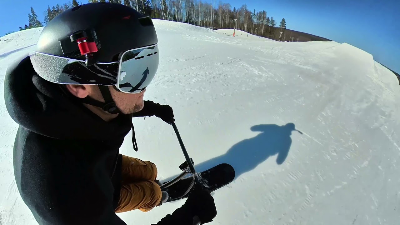 Snowscoot summer ride.