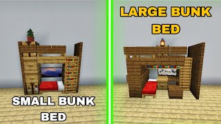 Minecraft: How to Make a Bunk Bed