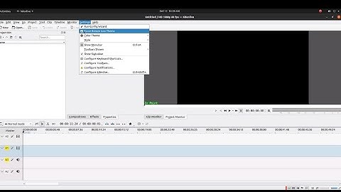 Kdenlive Version 19 12 3 Icons Not Visible Fix