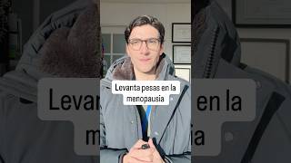 Levanta pesas en la menopausia