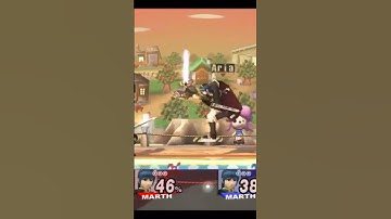 FRiSK SSBB Combo Video 2 Pt26 Brawl #ssbb #shorts #sonic #marth