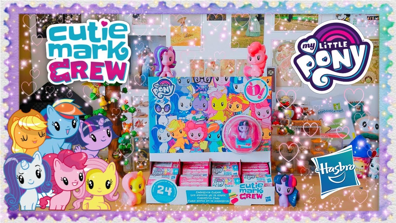 Cutie Mark Crew Blind bag Serie 1 (MyLittlePony, Hasbro) ~ Pony chibi e super kawaii!! - recensione
