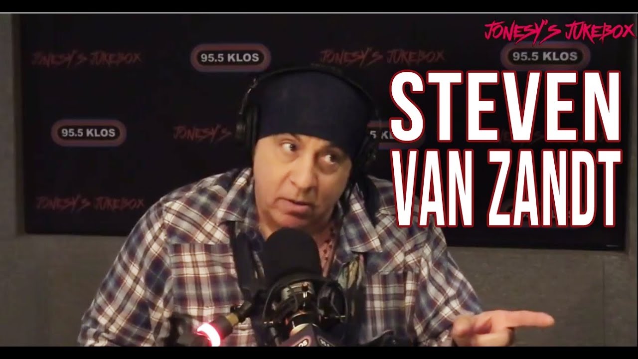 Steven Van Zandt In-studio on Jonesy's Jukebox