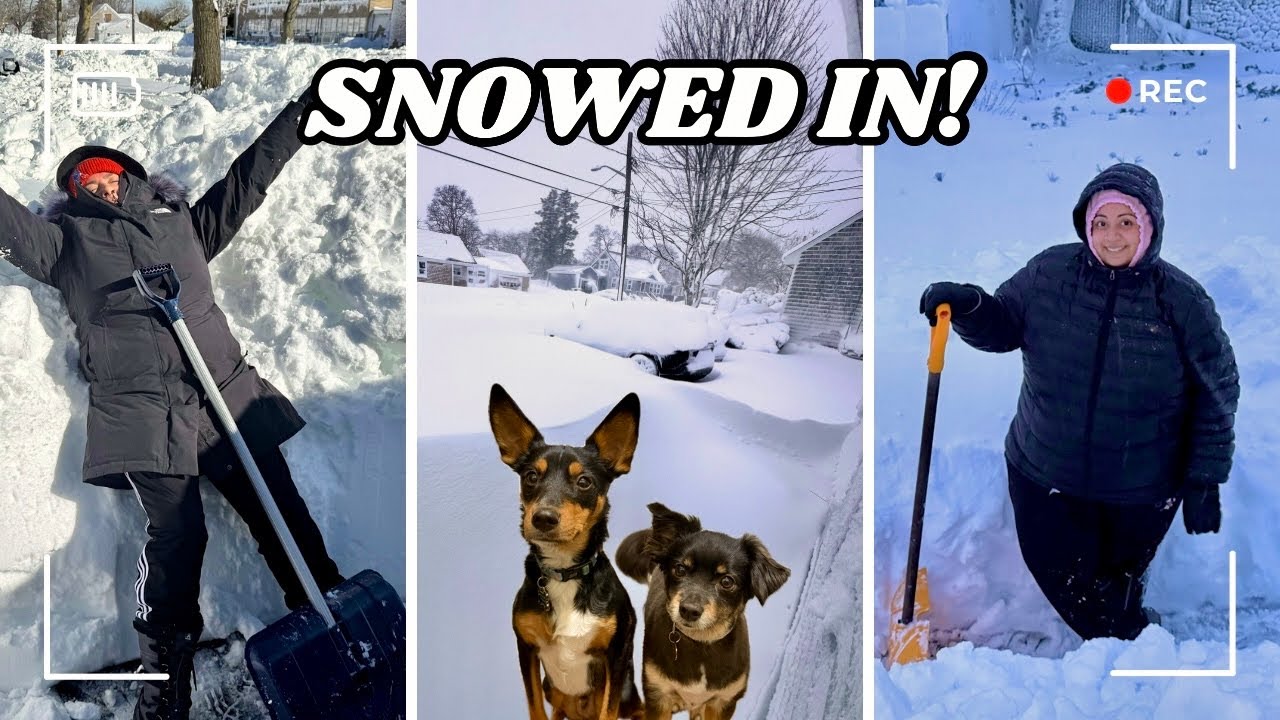 ❄️Snowed In! ❄️ | New England Blizzard, Baublebar PR Unboxing, & Making Sausage and Tortellini Soup!