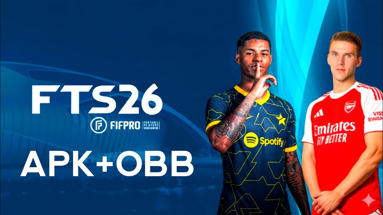 fts 26 download mediafıre apk obb data First Touch Soccer 2026 Mod APK OBB Download On Android