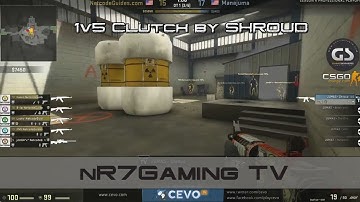 Epic 1 V 5 Clutch by Shroud in CEVO S4 Playoff