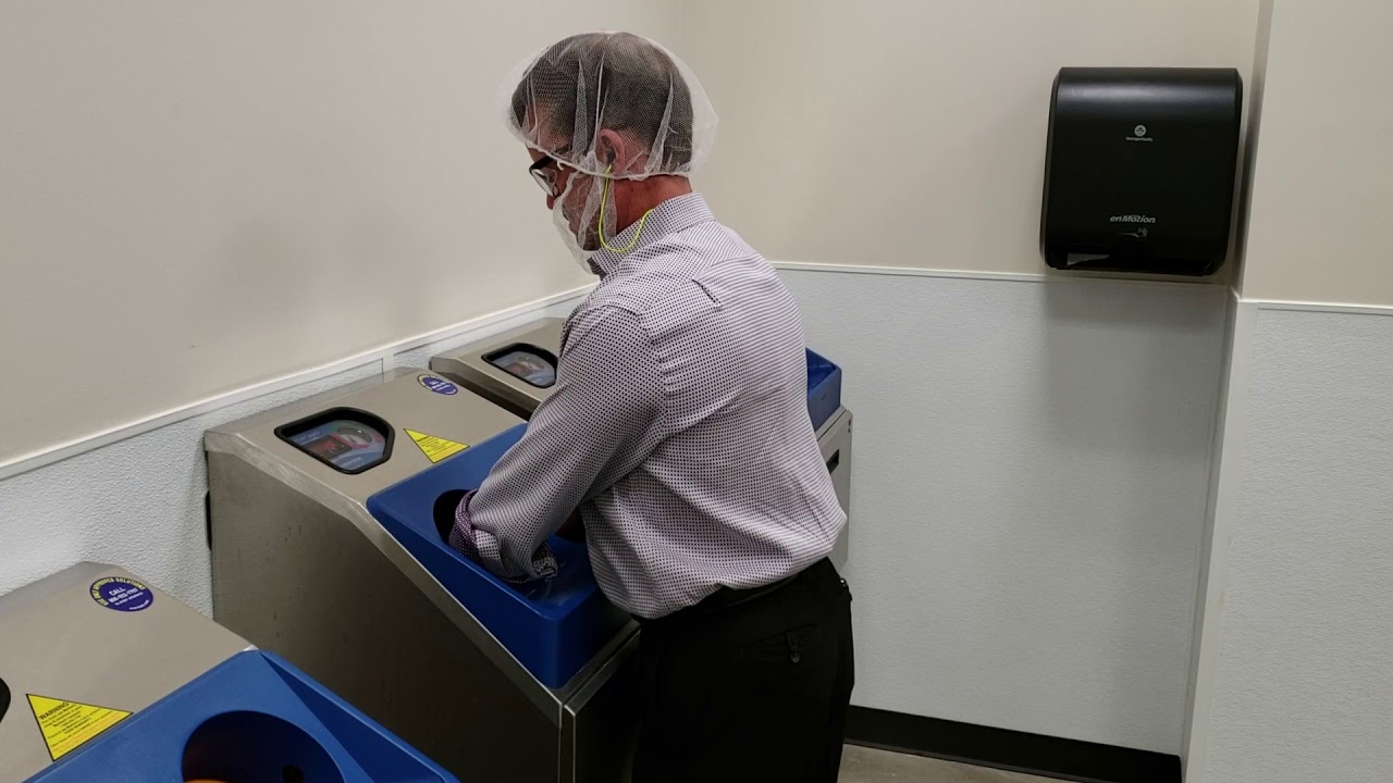CleanTech® 500EZ Automated Handwashing System in Action YouTube