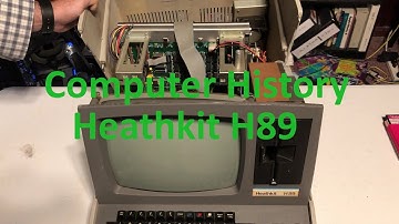 Computer History: 1979 Heathkit H89 (A Successful Kit based CP/M Computer/Terminal)