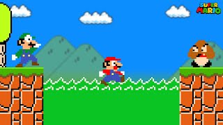 Mario Can Only Touch The Color Green In Super Mario Bros.