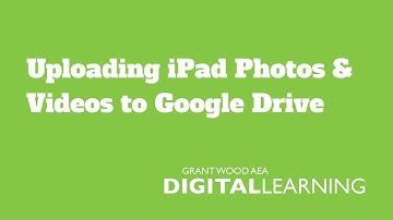 How to Upload iPad Photos and Videos to Google Drive