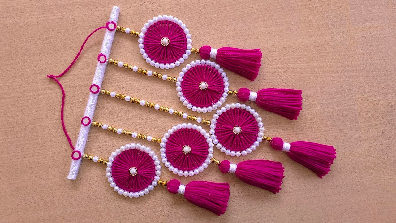 Вы не поверите, насколько легко сделать это шерстяное настенное украшение! 😱✨ | Новое трендовое ш...