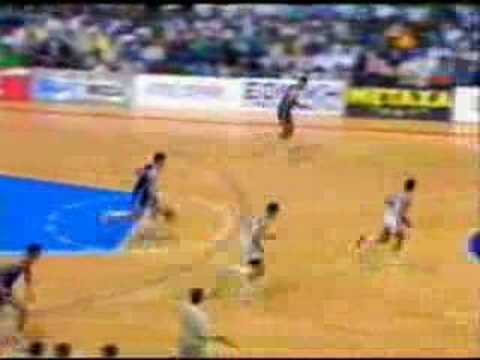 Drazen Petrovic 1989 Eurobasket final Yugoslavia - Greece