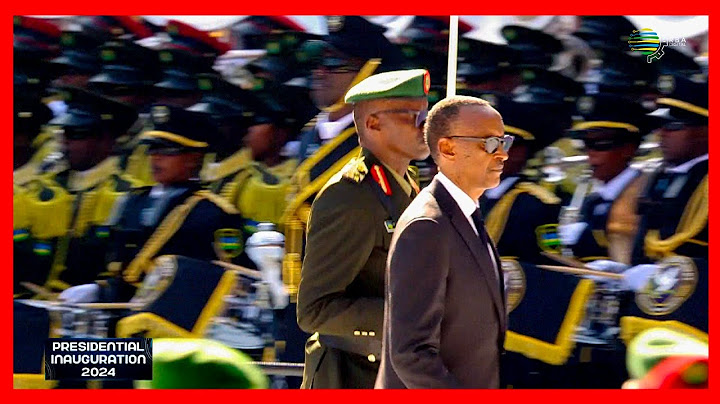President Kagame inspects the parade | #KagameInauguration2024