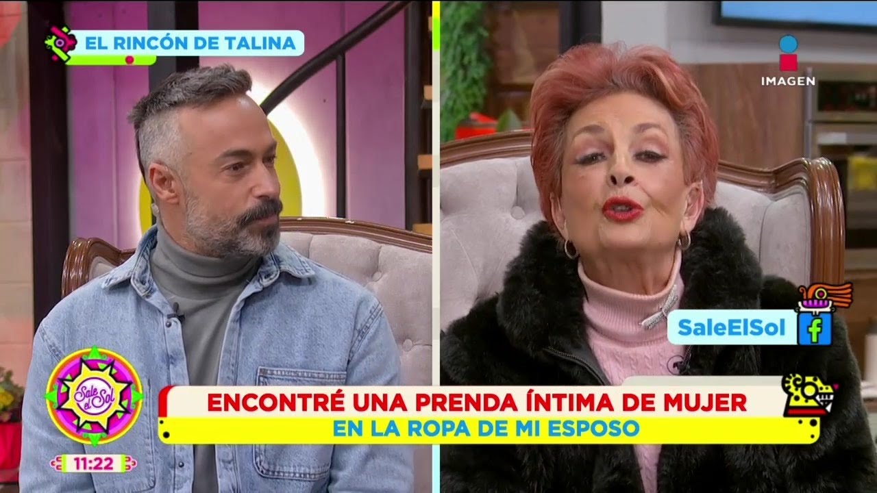 Encontré ropa íntima de mujer en la ropa de mi esposo | El Rincón de Tali |  Sale el Sol - YouTube