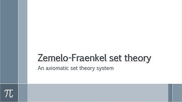 Zermelo Fraenkel Set Theory