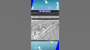 QGIS | Ferramenta de Visualização 3D | #SHORTS