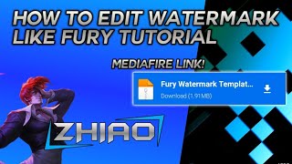 How to edit watermark like fury tutorial | First editing tutorial | Download Materials on Mediafire! screenshot 4