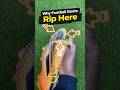 Why Football Boots Rip Here #soccercleats #bootcare #football