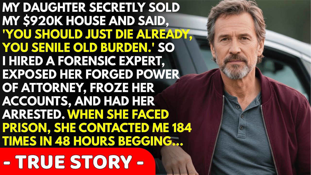 My Daughter Sold My $920K House Without Telling Me And Said 'You Should Just Die Already...