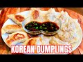 MANDU Korean DUMPLINGS 3 Ways: FRIED, STEAMED & BOILED Mandu 만두 [DUMPLING Recipe & Mukbang]