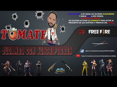 Free Firee Jugando Con Suscriptores Salas Privadas Youtube