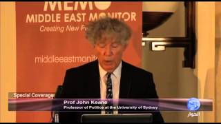 John Keane discusses 21st century Despotisms in Elmessiri Memorial lecture at London Uni.part 2 screenshot 3