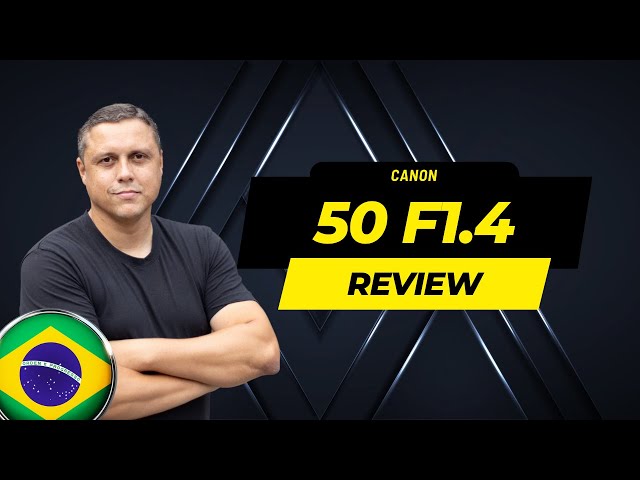 Canon 50mm F1.4 - Review in Portuguese [Cost-Benefit] - YouTube