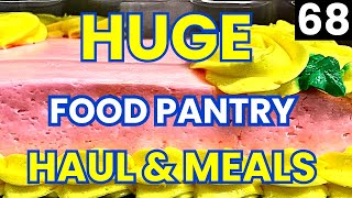 Celebrity FRUGAL LIVING & Food Pantry Haul 2024 - Food Haul - FOOD BANK - Food Pantry Haul - Budget Meals Net Worth