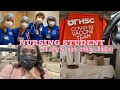 days in the life of a nursing student | OB clinicals , giving covid vaccines, internship, room tour