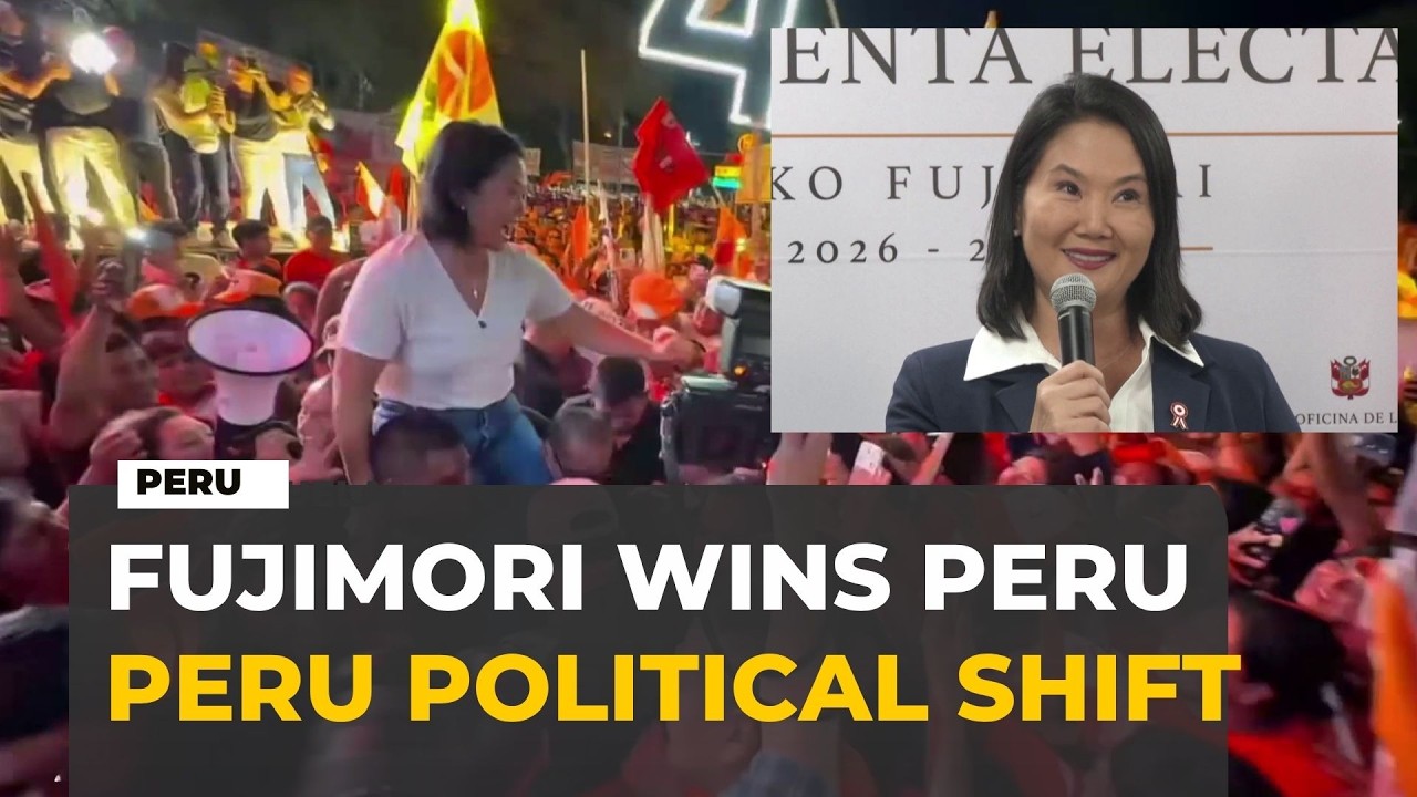 Keiko Fujimori wins Peru presidency amid deep political division