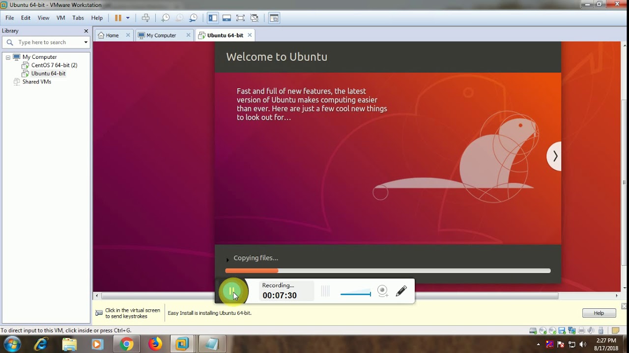 ubuntu vmware image