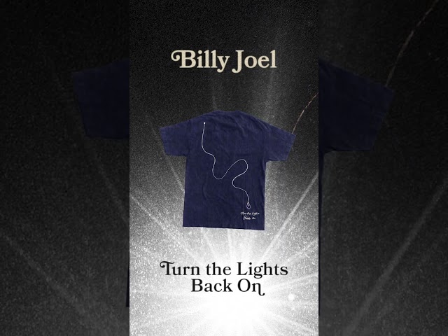 Shop the new merch collection for “Turn the Lights Back On” 💡